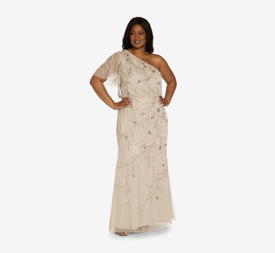 Plus Sized Dresses ☀ Gowns | Adrianna ...